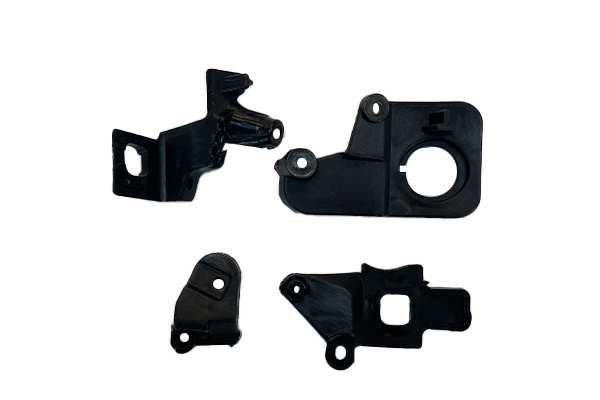 Headlight fixing set